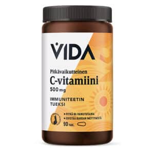 Vida C-vitamiini 500 mg immuniteetin tueksi 90 tabl.