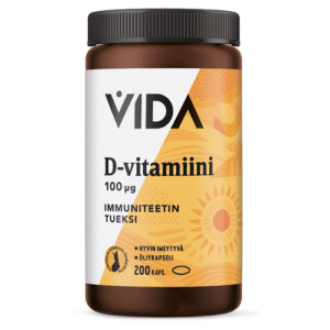 Vida D-vitamiini 100µg 200tabl