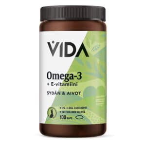 Vida omega-3 + E-vitamiini 100 kaps