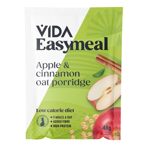 Vida EasyMeal Apple cinnamon oat porridge 48g