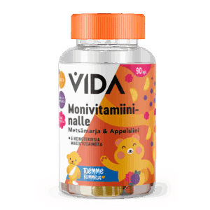 Vida monivitamiininalle metsamarjaappelsiini 90kpl