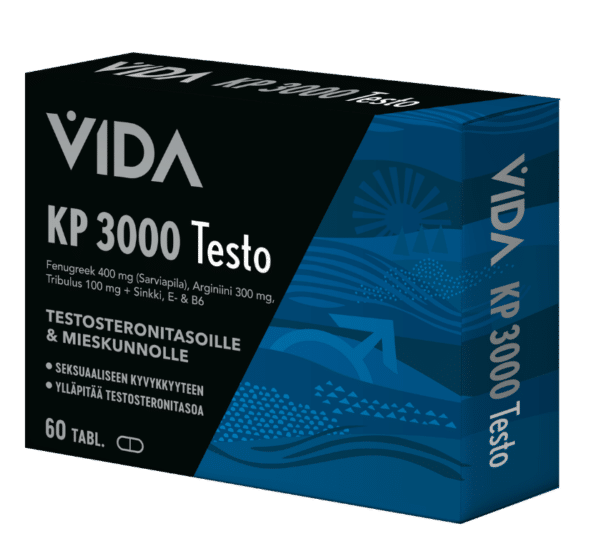 Vida KP 3000 Testo 60 tabl testosteronitasoille