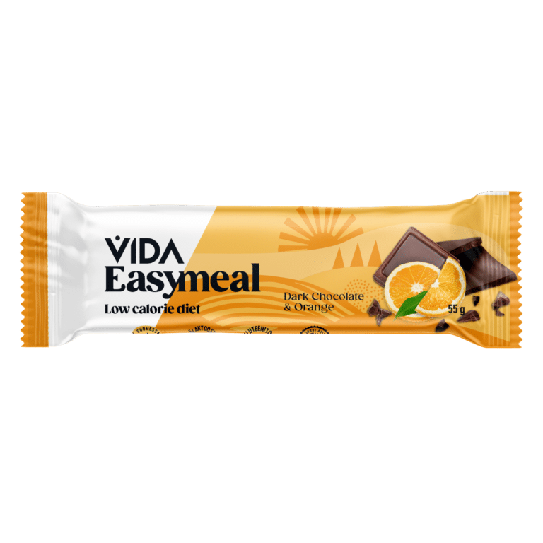 Vida Easy meal Dark Chocolate & Orange 55g ateriankorvikepatukka