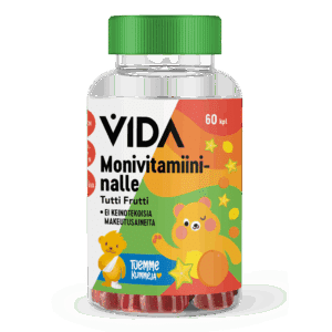 Vida Monivitamiini nalle TuttiFrutti lasten vitamiini
