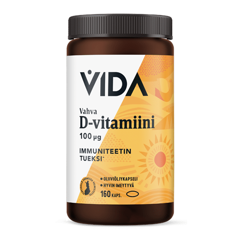 Vida Vahva D-vitamiini 160 kaps